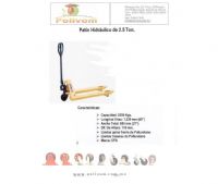 PATINES HIDRUALICOS / DIABLOS